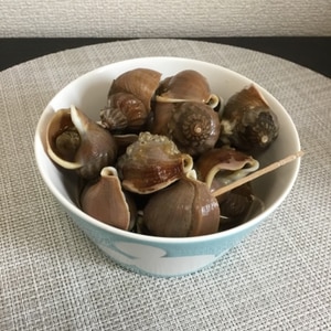 磯つぶ貝(エゾバイ)の生姜煮